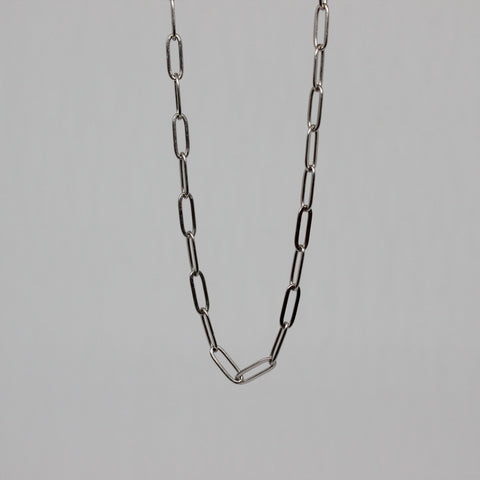 Stainless Steel Open Link Chain Silver