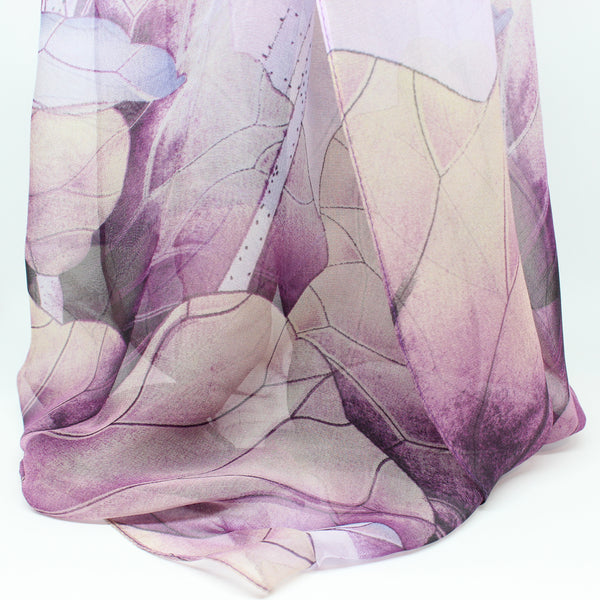 Chiffon Scarfe Purple/Lilac